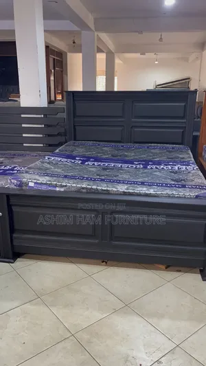 5by6 Black Mugavu Bed