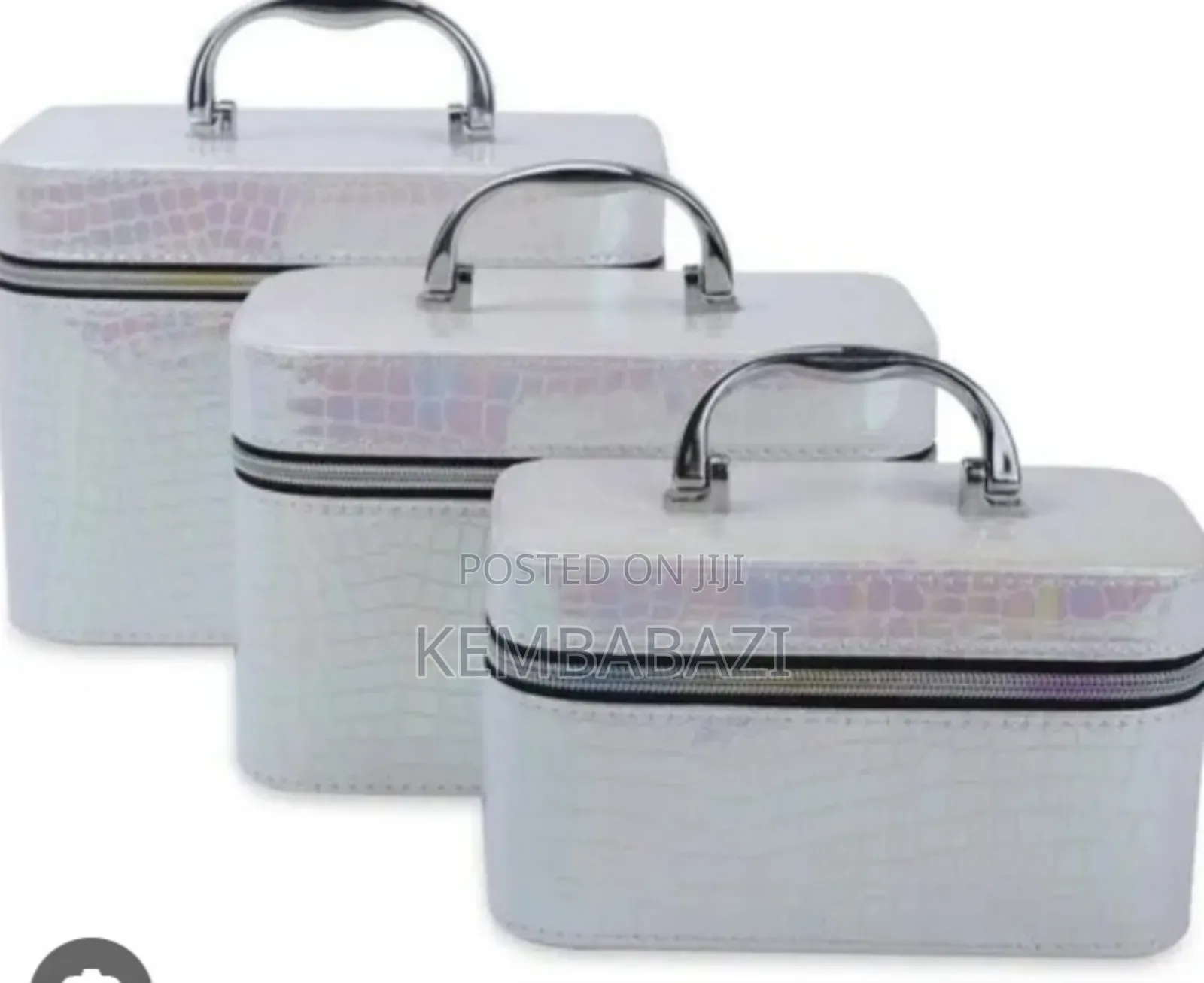 3-Piece Makeup Organizer
