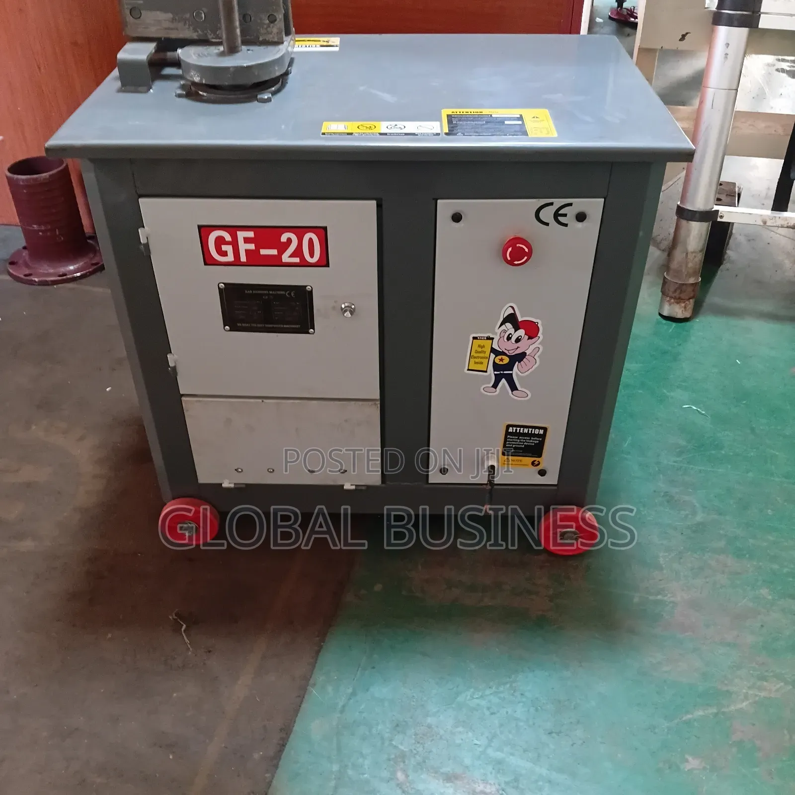 Heavy-Duty Bar Bending Machine! 