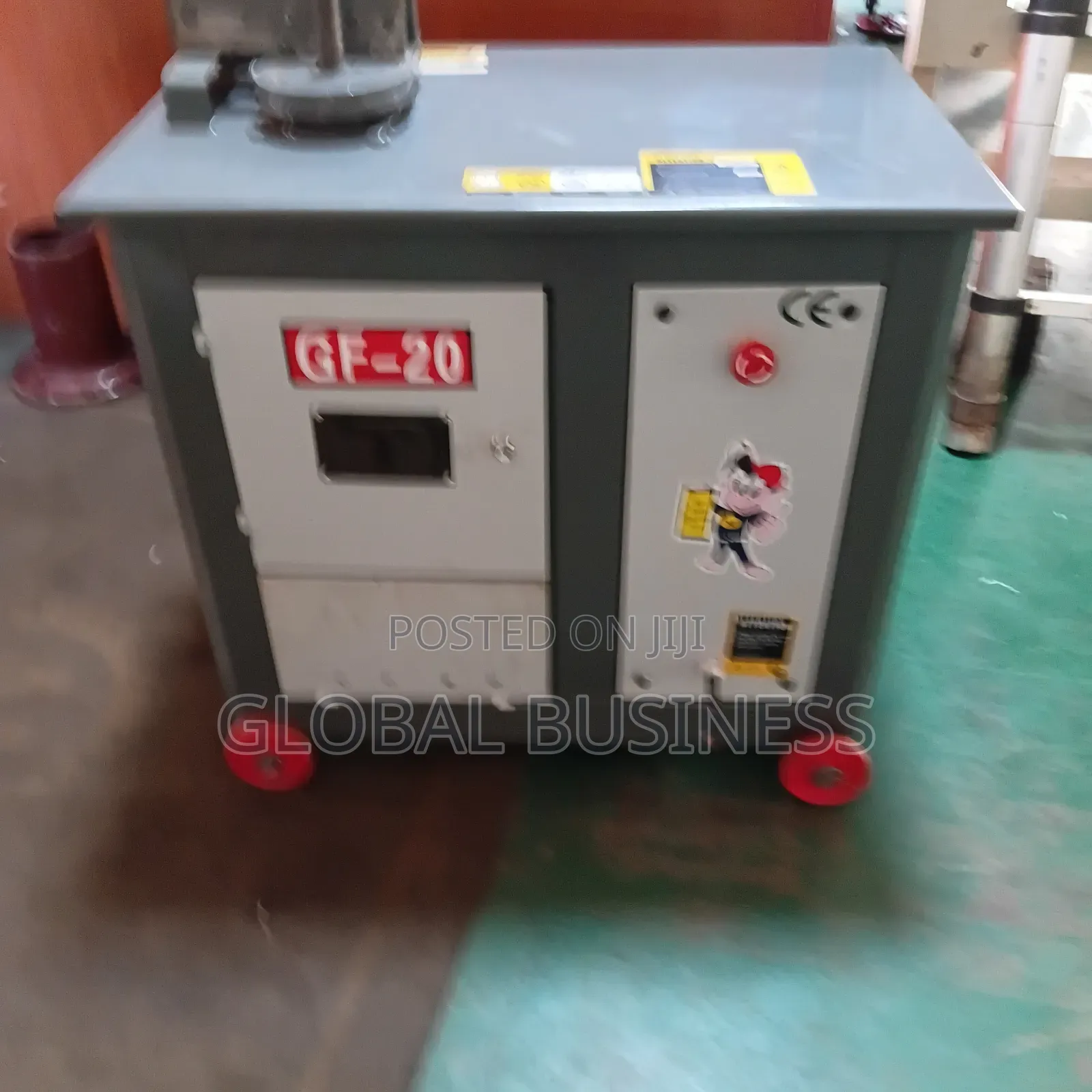 Heavy-Duty Bar Bending Machine! 