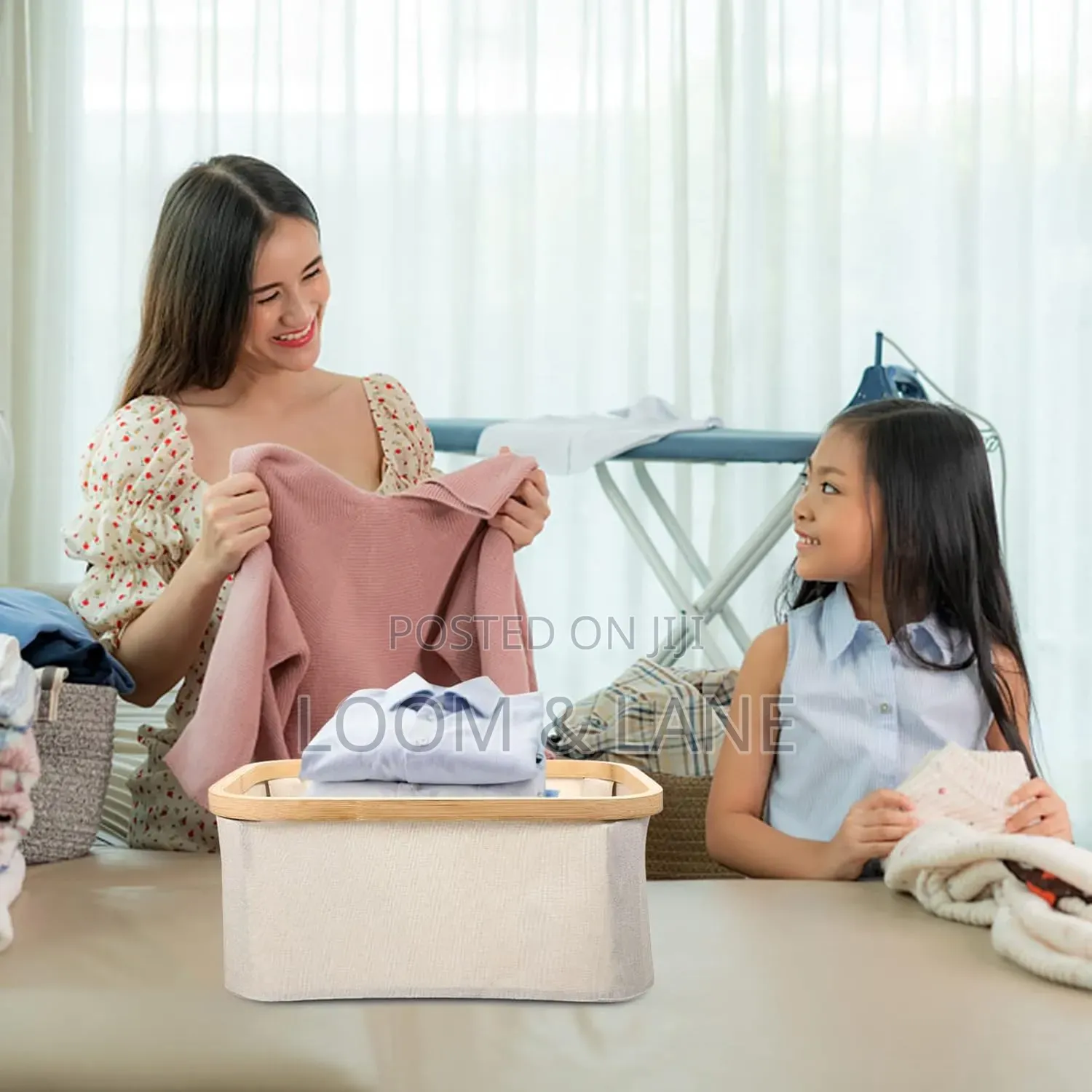 Modern Foldable Rectangular Storage Basket