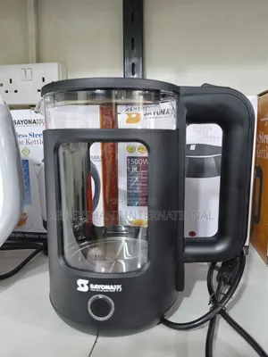 Sayonapps Glass Electric Kettle.