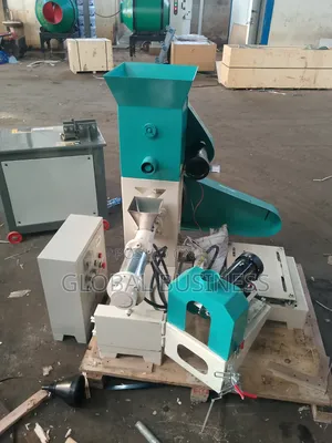 Fish Floating Pellet Extruder Machine With 15kw Motor