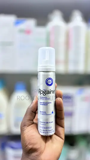 Rogaine 5% Men's Foam Minoxidil Hair Regrowth Treatment 60g