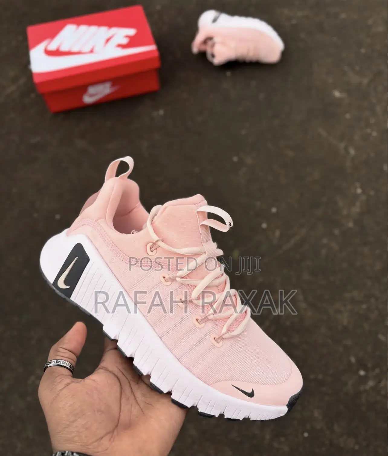 Pink Version of Nike Free Metcon Trainers