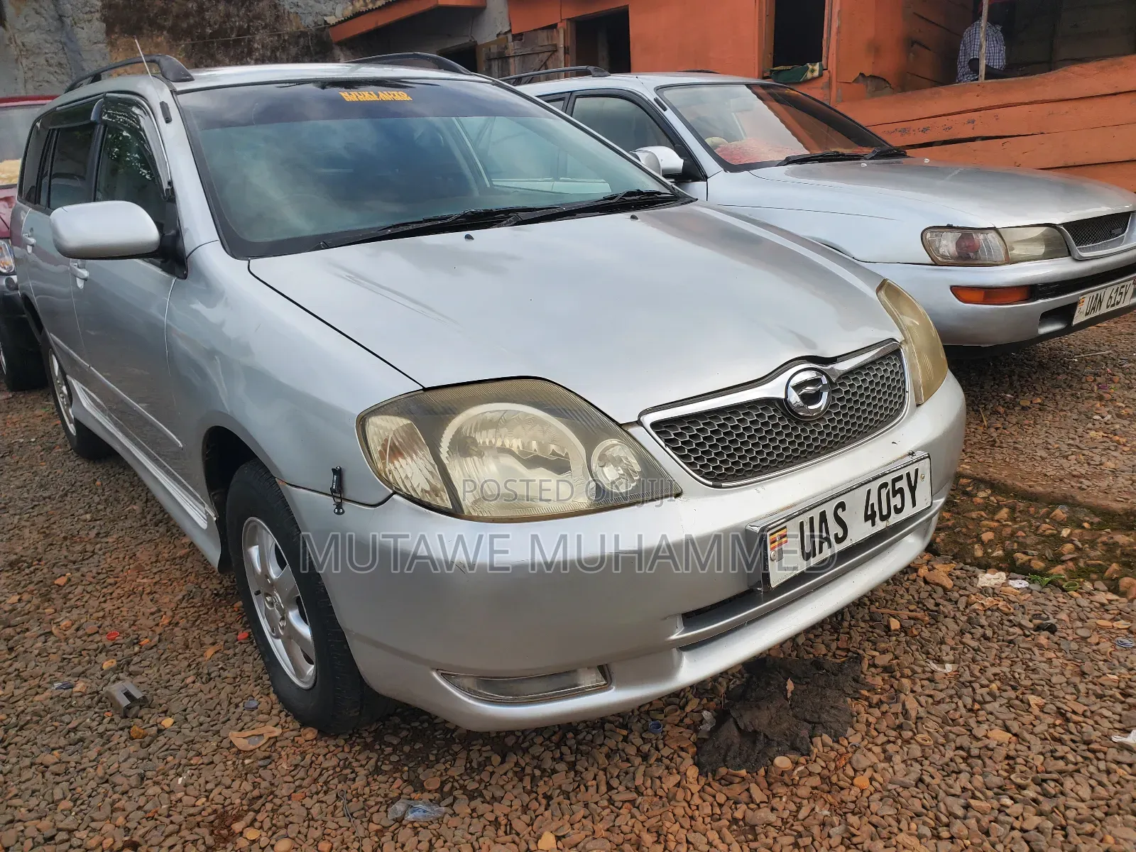 Toyota Corolla Fielder 2007 Silver