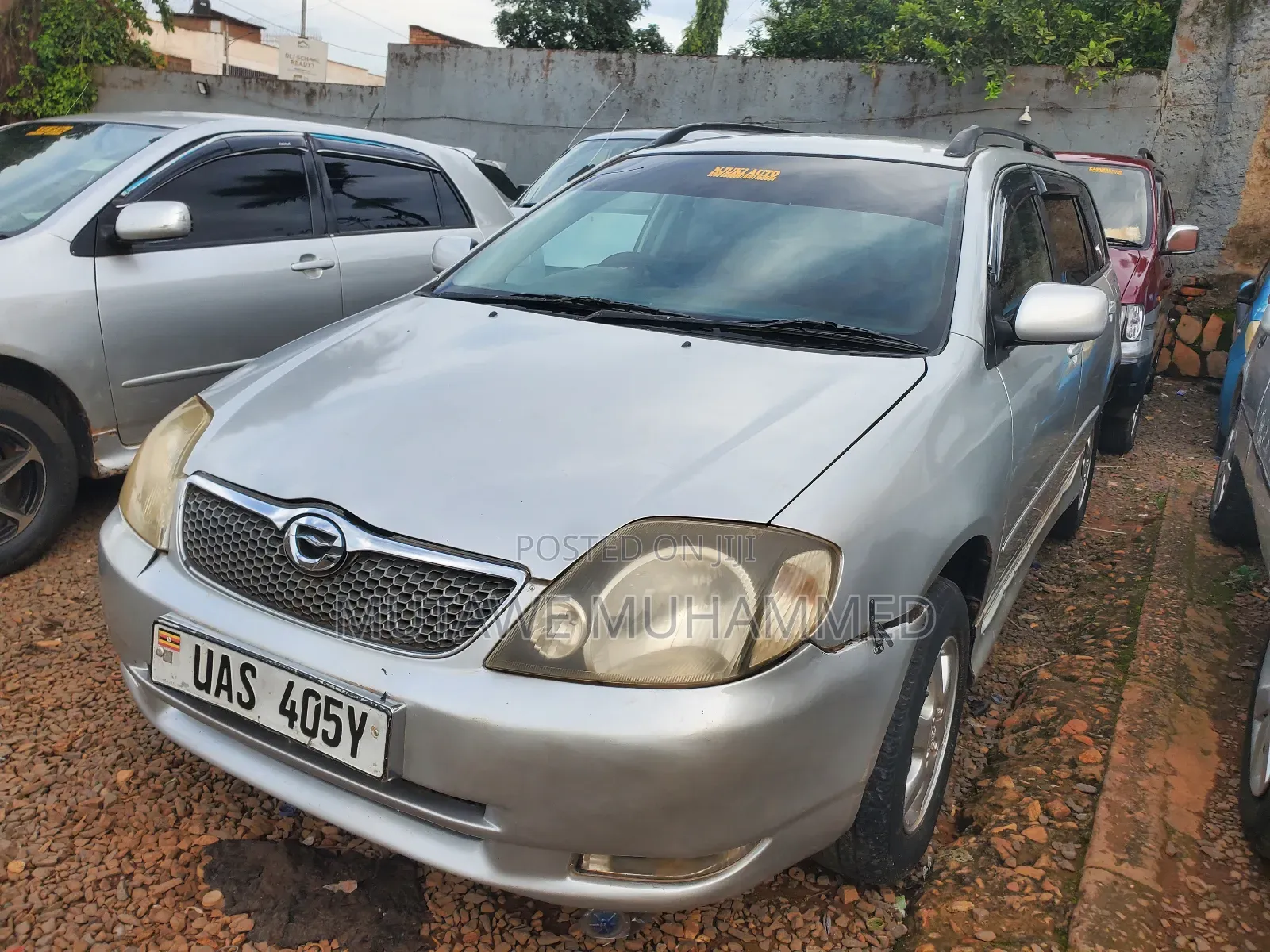 Toyota Corolla Fielder 2007 Silver