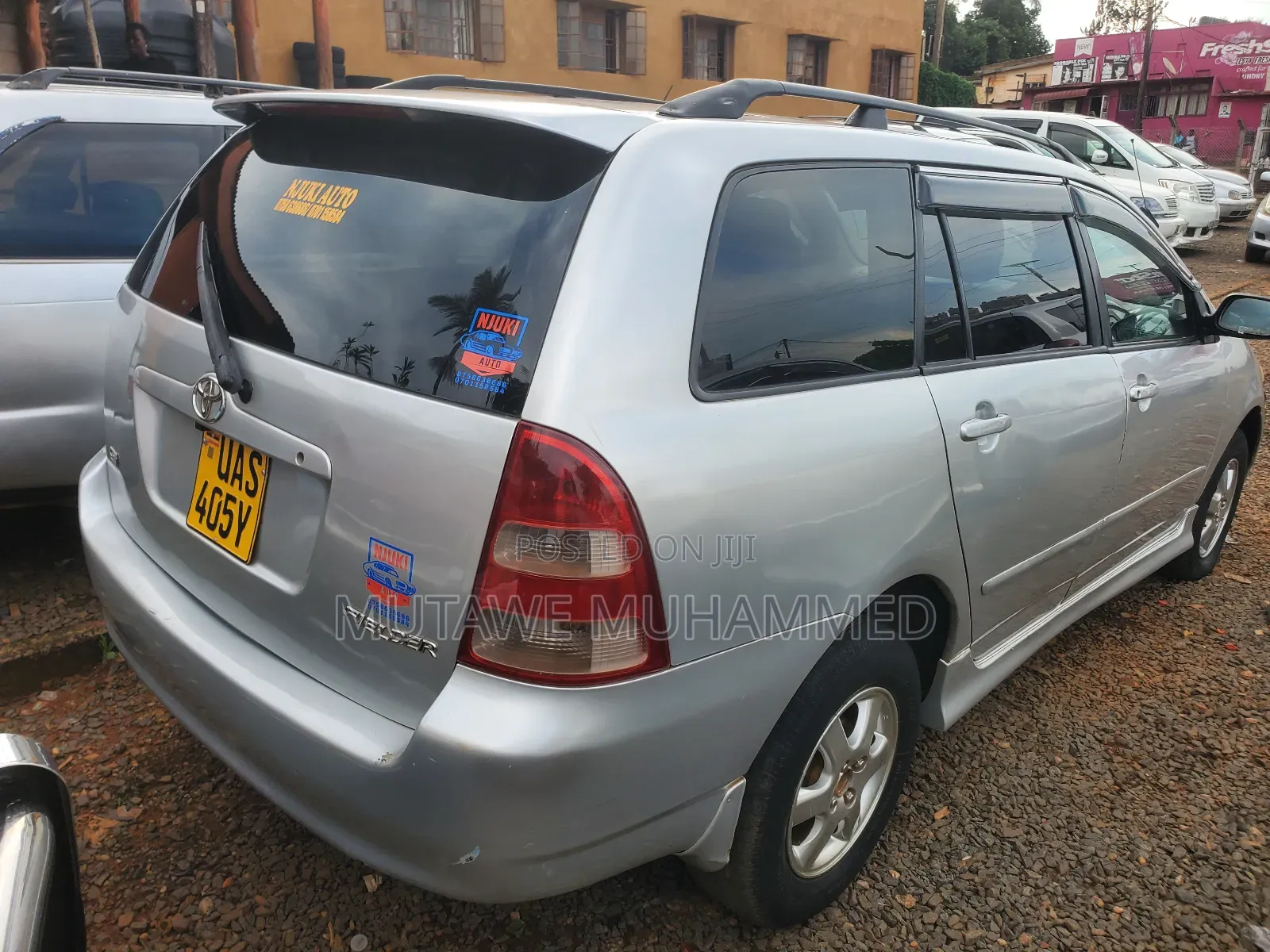 Toyota Corolla Fielder 2007 Silver