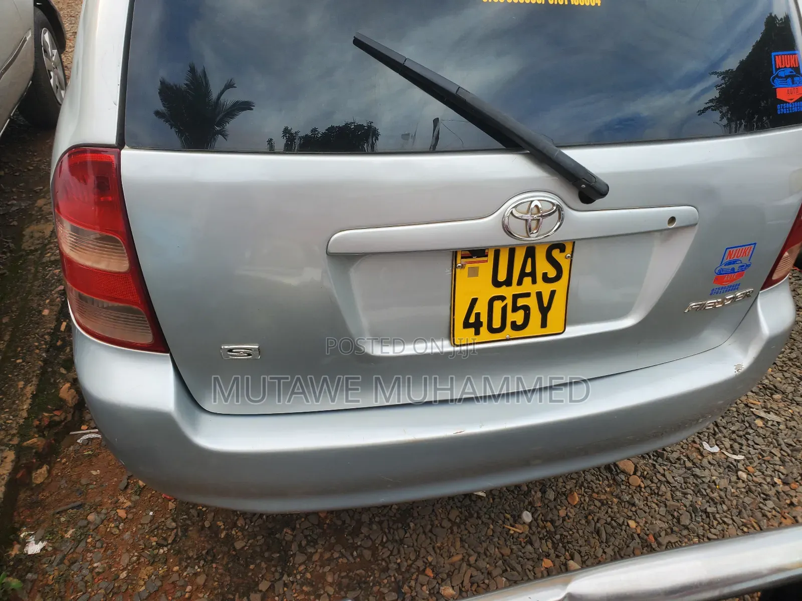 Toyota Corolla Fielder 2007 Silver