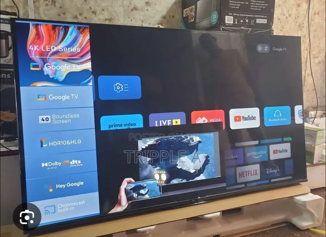 Pixel 65inch Smart Google Tv Android Digital