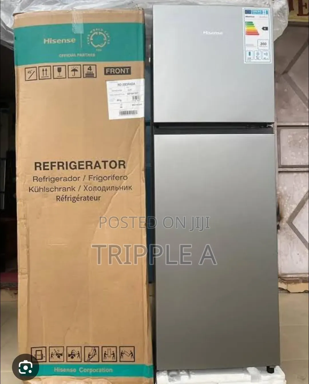200 Litres Hisense Refrigerator Double Door
