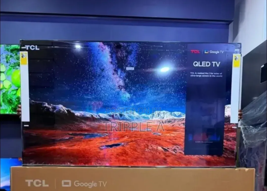 TCL 75 Smart Android Digital Flat Screen Flameless