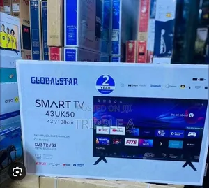 Global Star 43 Smart Android Digital Flat Screen Flameless