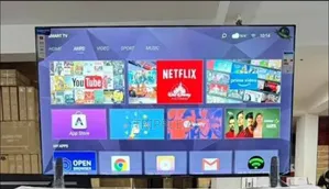 Global Star 43 Smart Android Digital Flat Screen Flameless