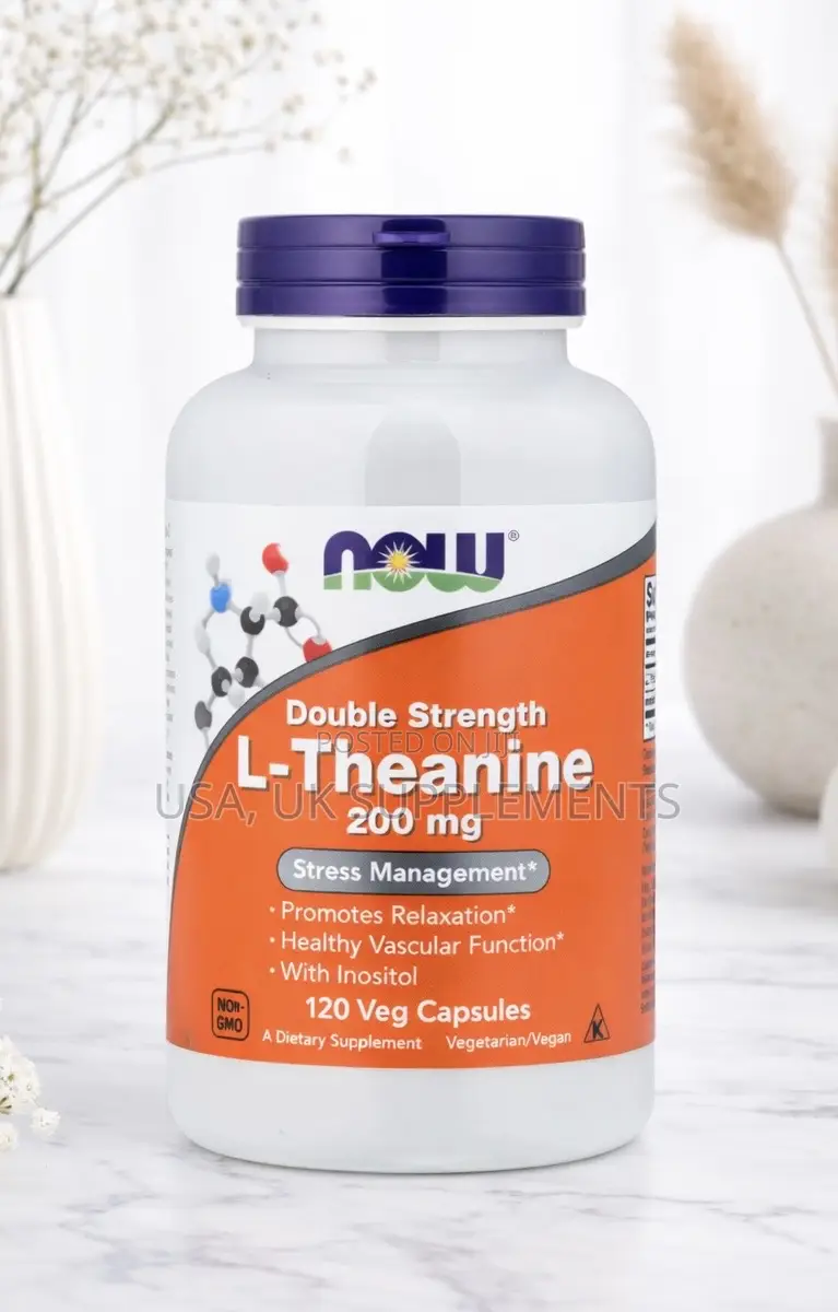 Now L Theanine 200mg 120veg Capsules