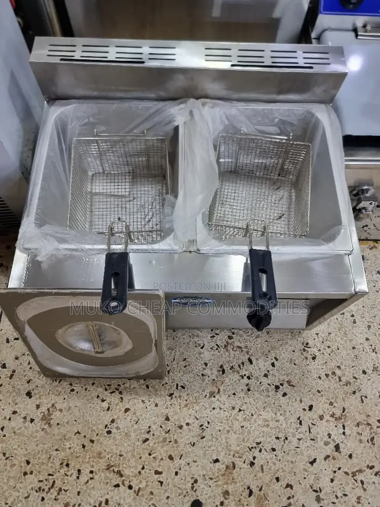 Commercial Deep Fryer Double