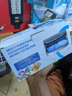 Multi-Function Counterfeit Money Detector With a Magnifier