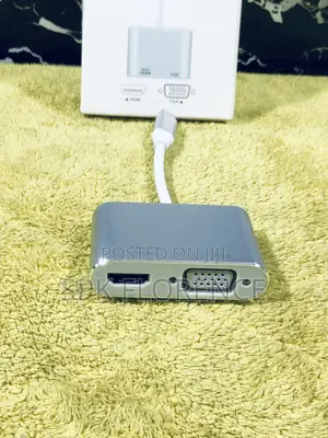 Usb -C to Vga Hdmi Adapter 2 In1