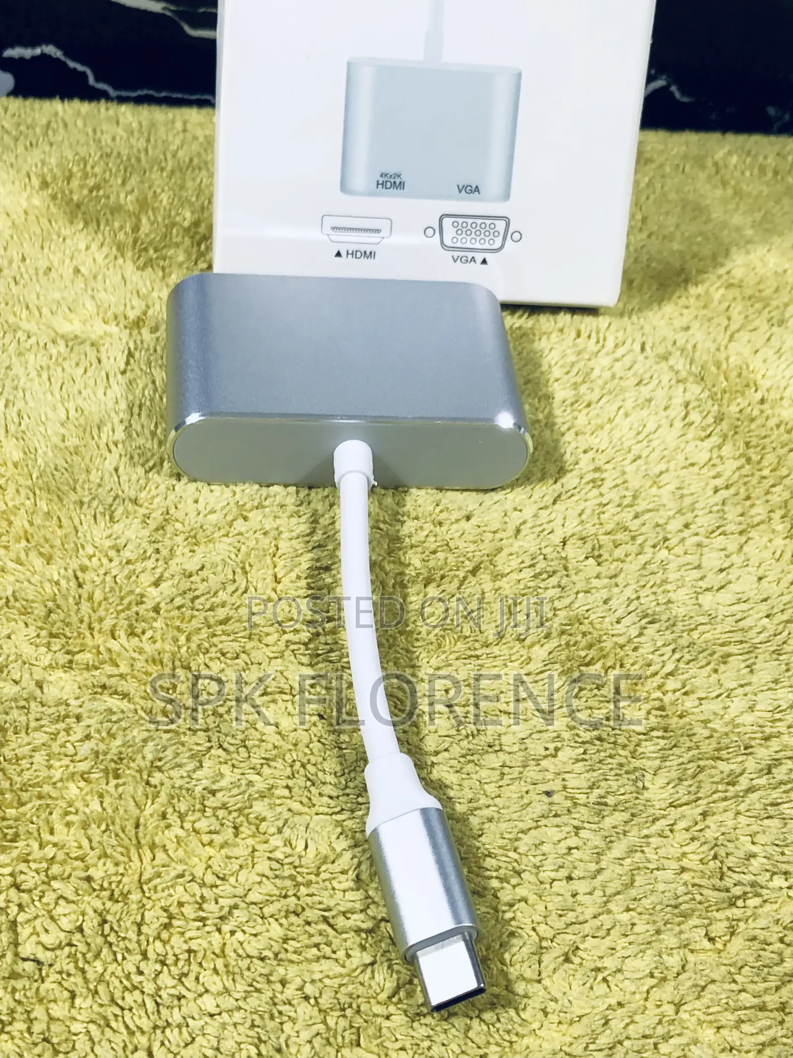 Usb -C to Vga Hdmi Adapter 2 In1