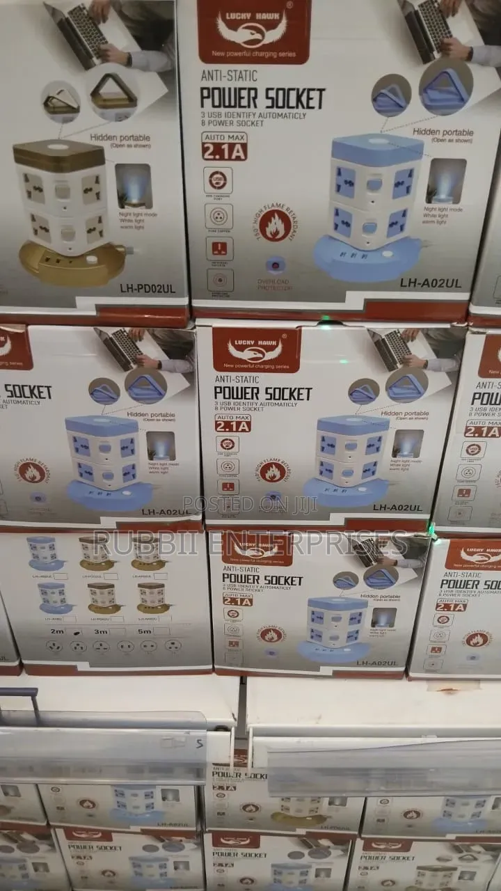 Vertical Power Socket Tower
