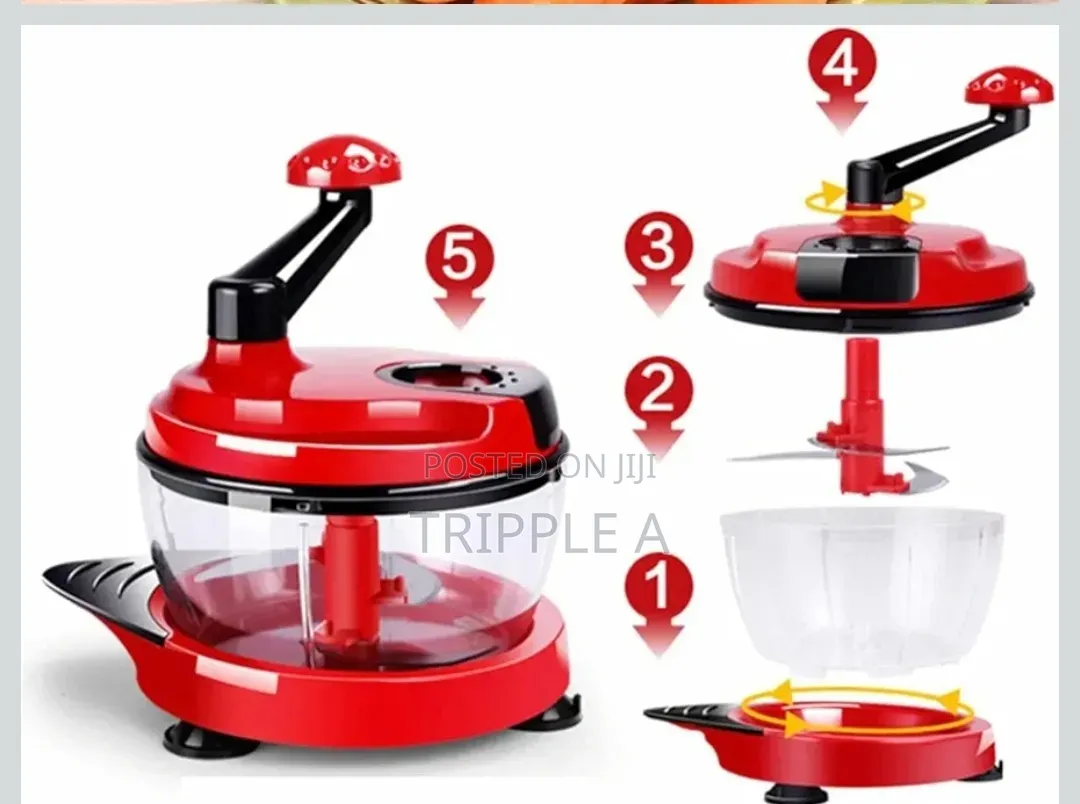 Hand Crank Manual Food Processor/ Chopper