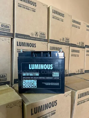 18ah Solar / Backup Luminous Battery