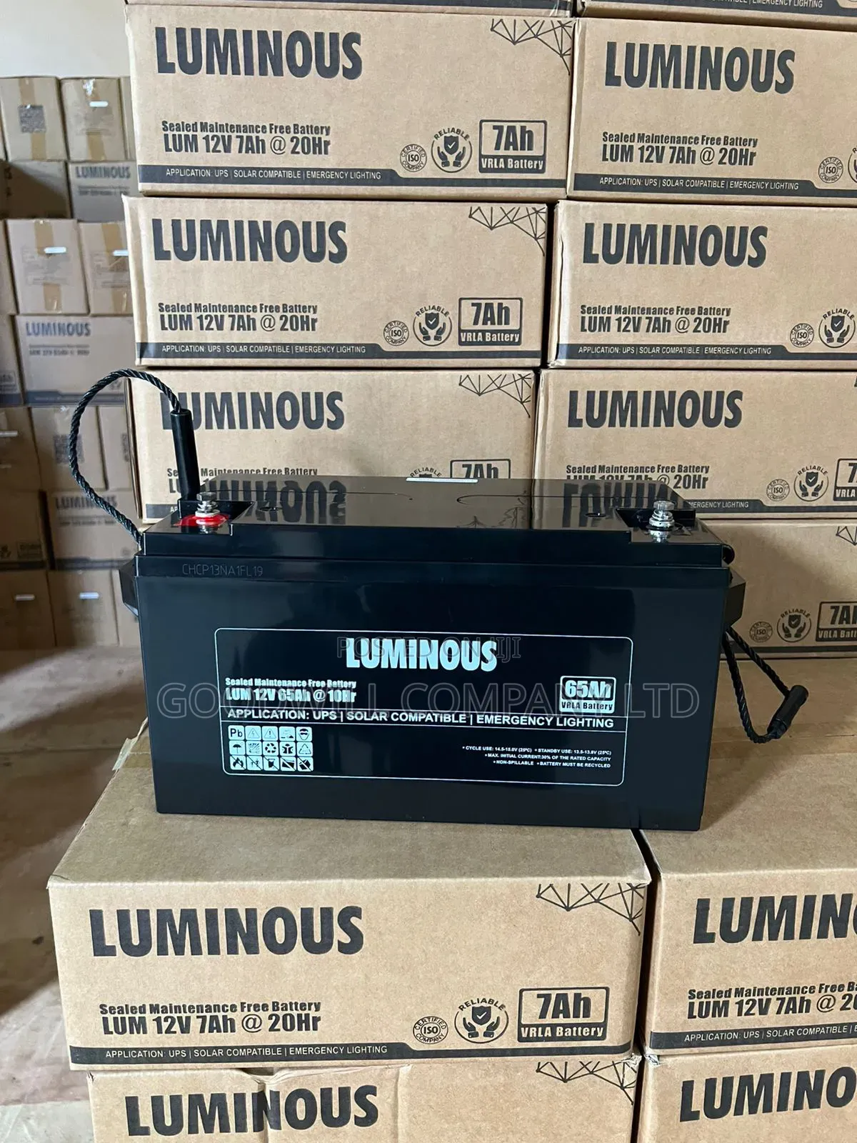 65ah Solar / Backup Luminous Battery