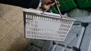 Wholesale Supermarket Shopping Baskets Plastic Shopping Baskets