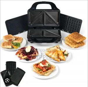 DSP 3 in 1 Waffle Maker Sandwich Maker