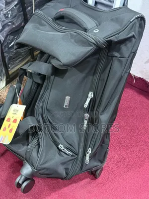 Black Wheeled Duffel Bag