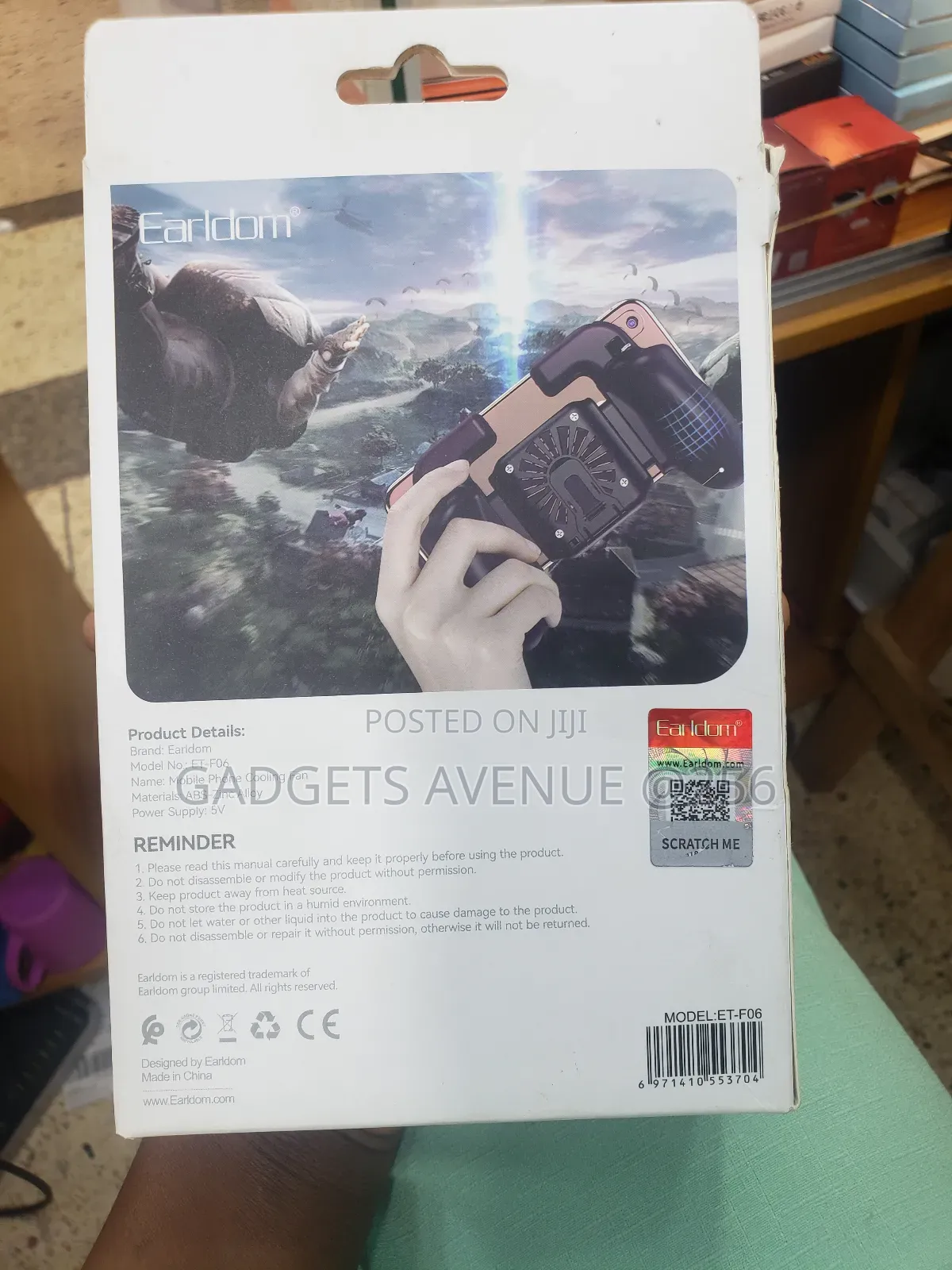 Gaming Fan Cooler