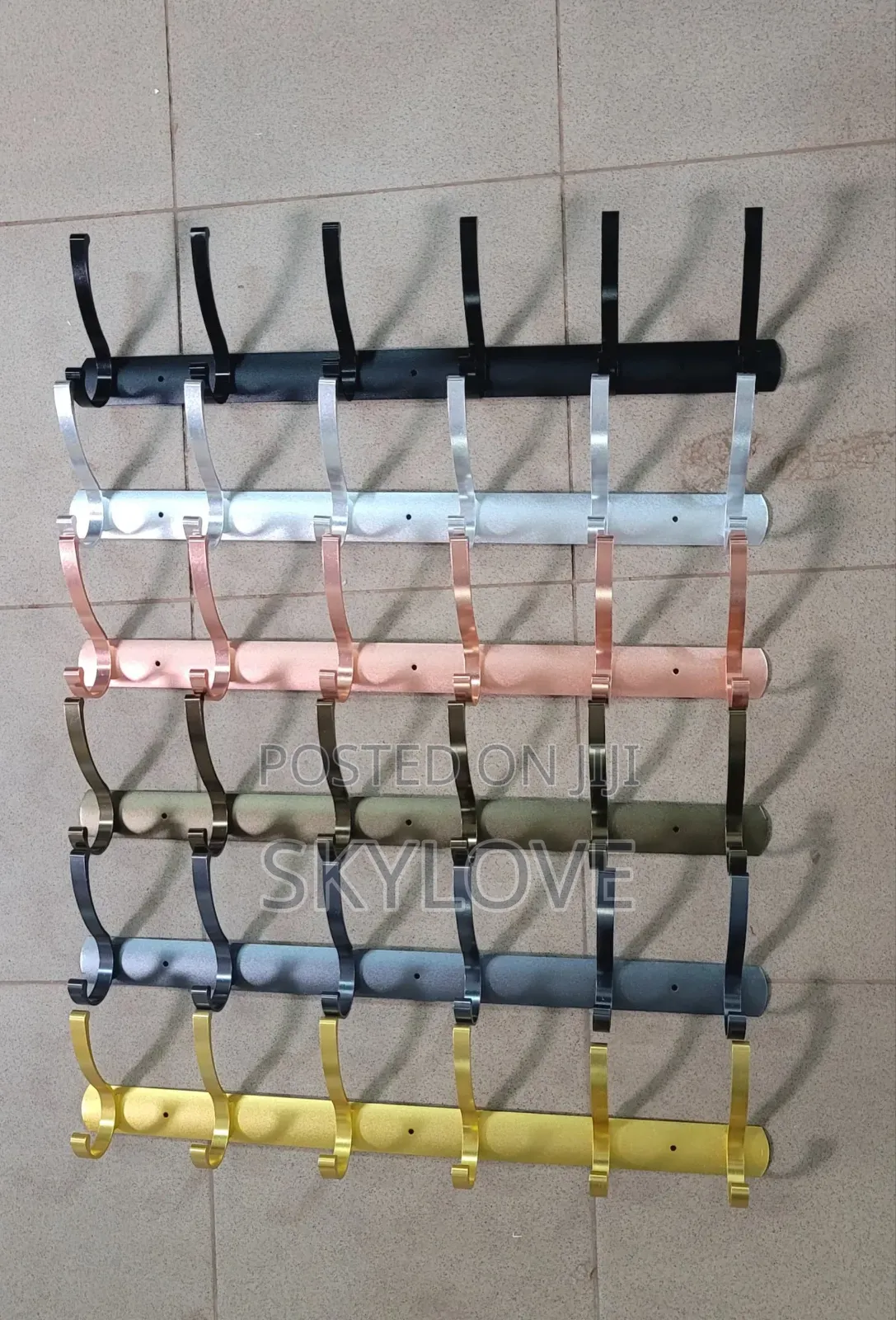 Wall Mounted Coat Rack - Towel Hanger