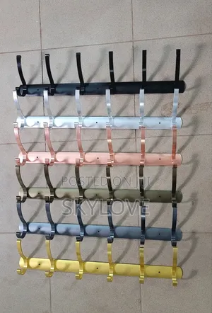 Wall Mounted Coat Rack - Towel Hanger