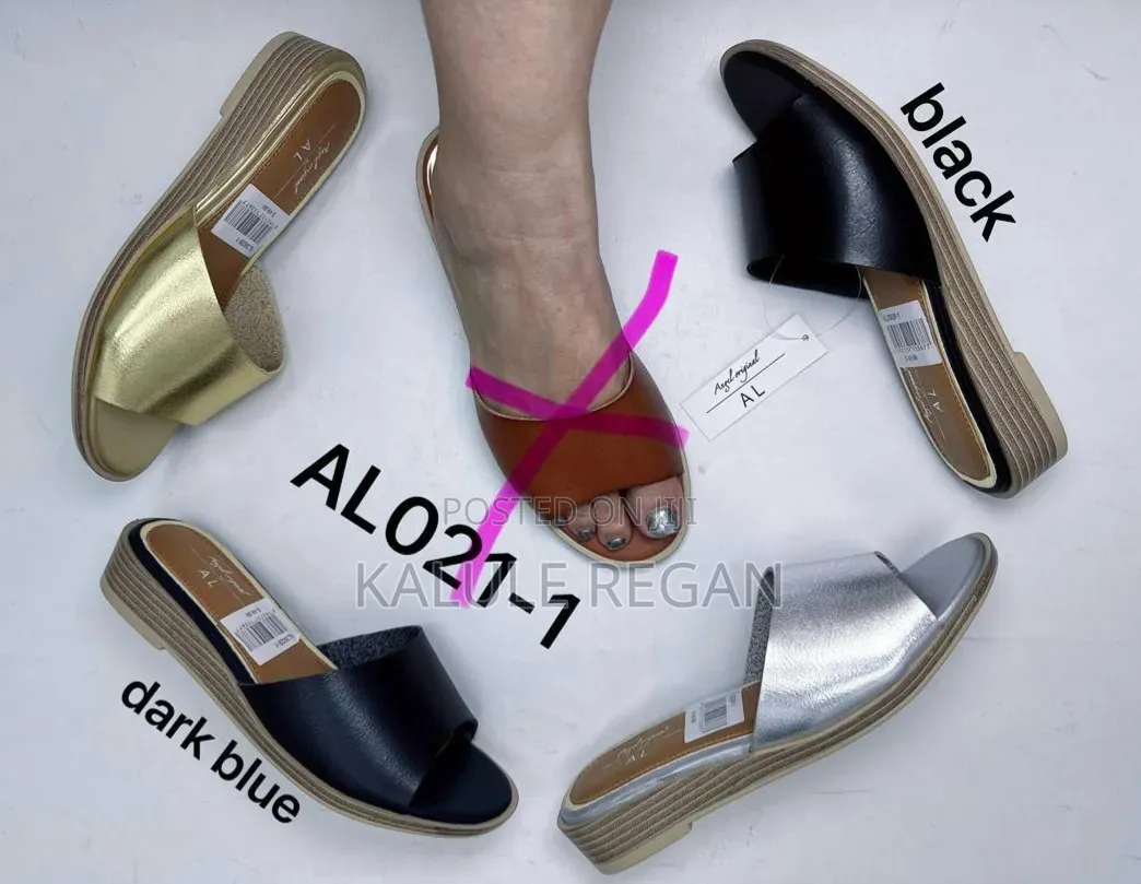Ladies Open Small Wedge Sandals