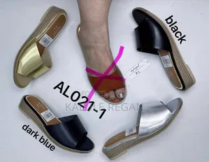 Ladies Open Small Wedge Sandals