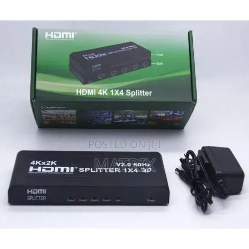1x4 Hdmi Splitter Ultra Hd - 1 Input 4 Outputs