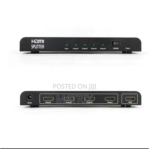 1x4 Hdmi Splitter Ultra Hd - 1 Input 4 Outputs
