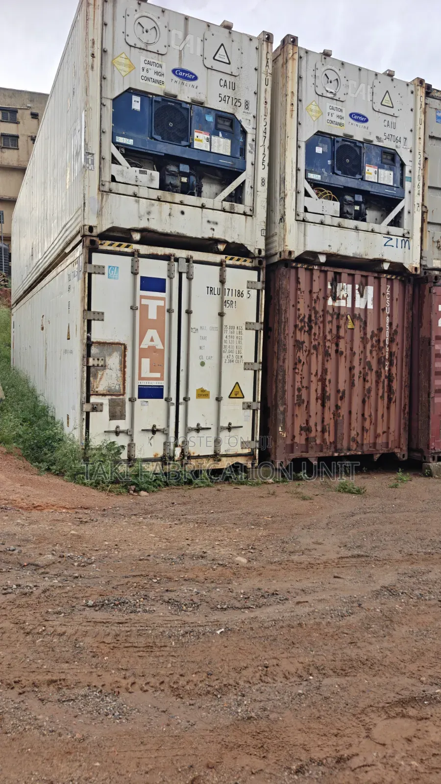 Refrigerated Shipping Container
