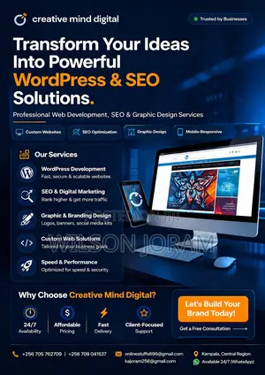 Website Designing, Graphic Designing, Mobile Application Development