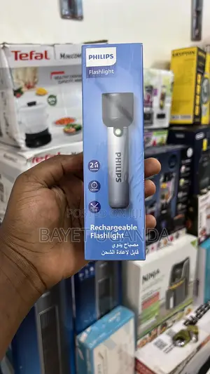Philips Handheld Torch Light, 2000mah Rechargeable Torch Light