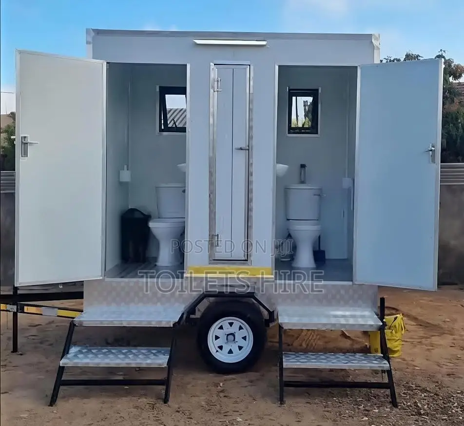 Executive Trailer Toilet for Hire.