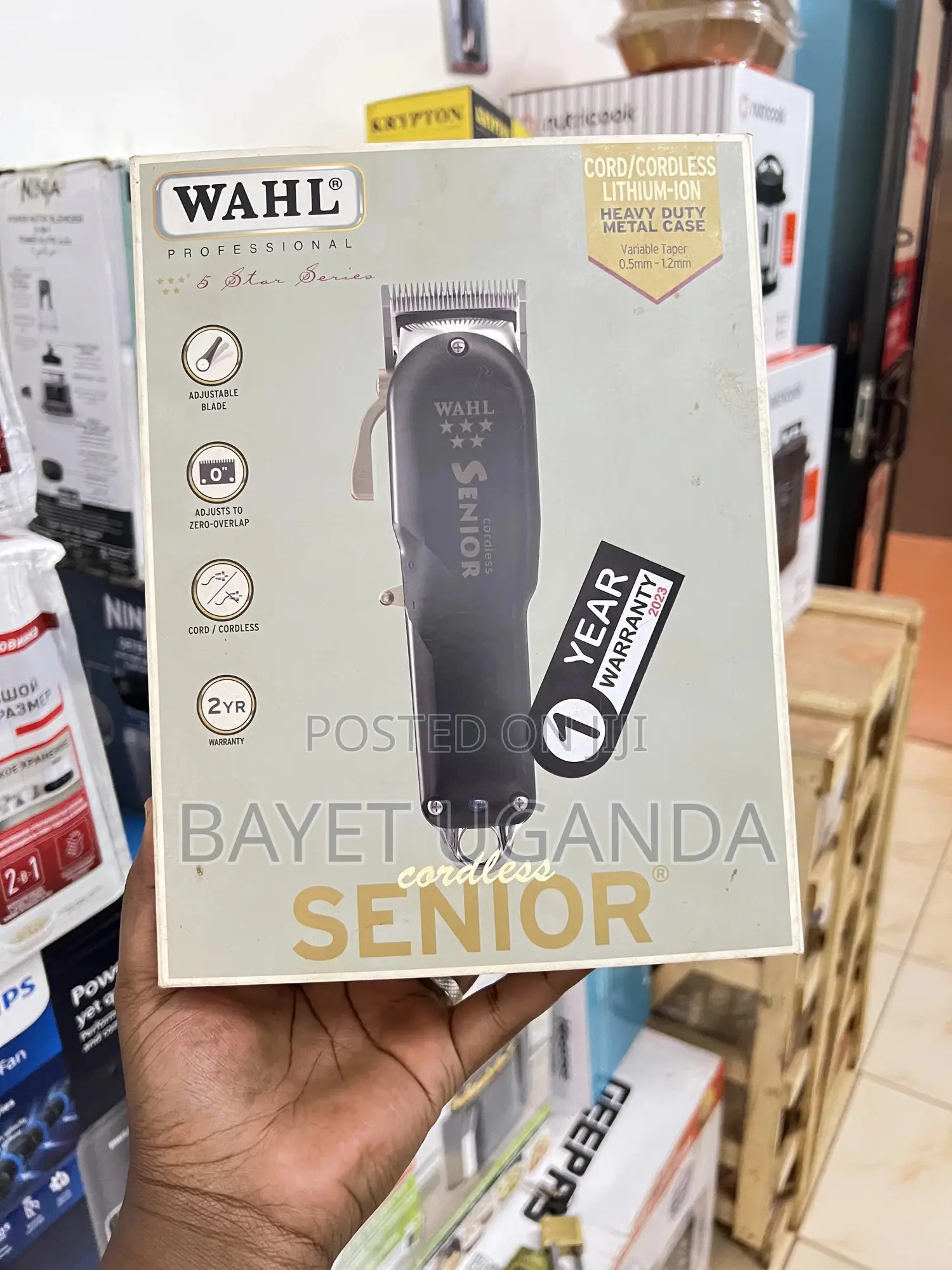 Wahl Cordless Senior Professional Rechargeable Hair Clipper
