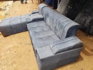 Six Seater Sofa Set With 4 Bottle Holders for Resting Your Drinks