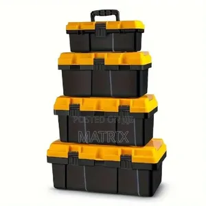 4 Pc Hardware Tool Box Storage Box for Car Repair Tools