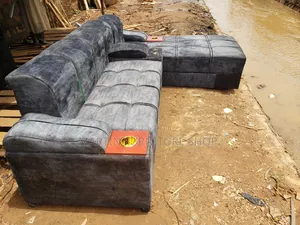 6 Seater Sofa Set Ready for Sell High Density Mattresses Used