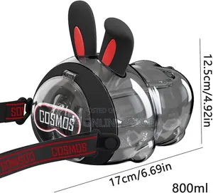 Cosmos Kids Sipper 800mls Water Bottle