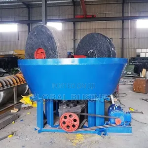 High Recovery Gold Wet Pan Mill