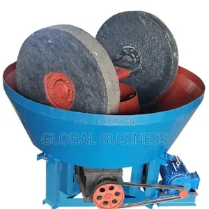 Mining Machinery Gold Ore Grinding Mill Wet Pan Mill
