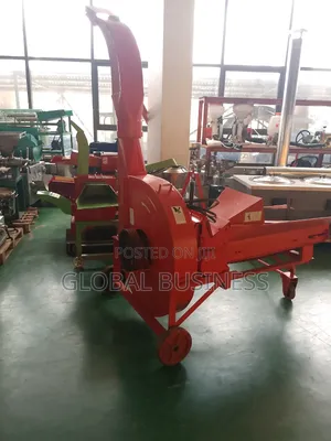 Heavy Duty Silage Chopper Machine With 24hp Changfa Diesel Engine