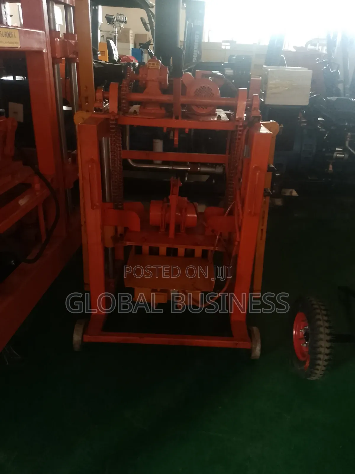 Electric Block Making Machine – High Output Construction Power